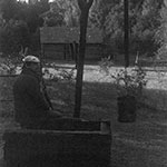 Andrei Tarkovsky on the set of The Mirror