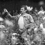 Andrei Tarkovsky on the set of Stalker