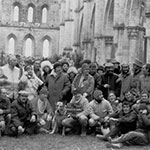 Andrei Tarkovsky on the set of Nostalghia