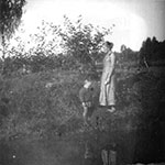 Andrei Tarkovsky with his mother Maria